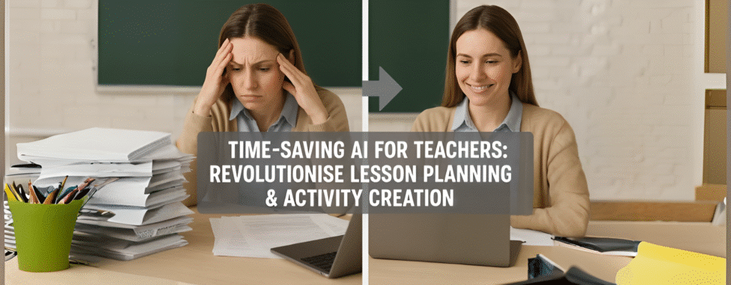 Time-saving AI lesson planning for teacher - training course