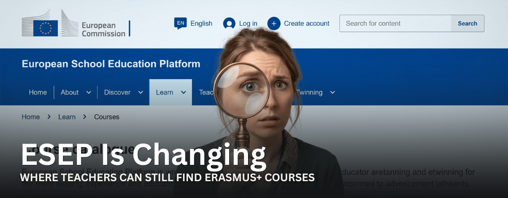 ESEP Is Changing Where Teachers Can Still Find Erasmus+ Courses