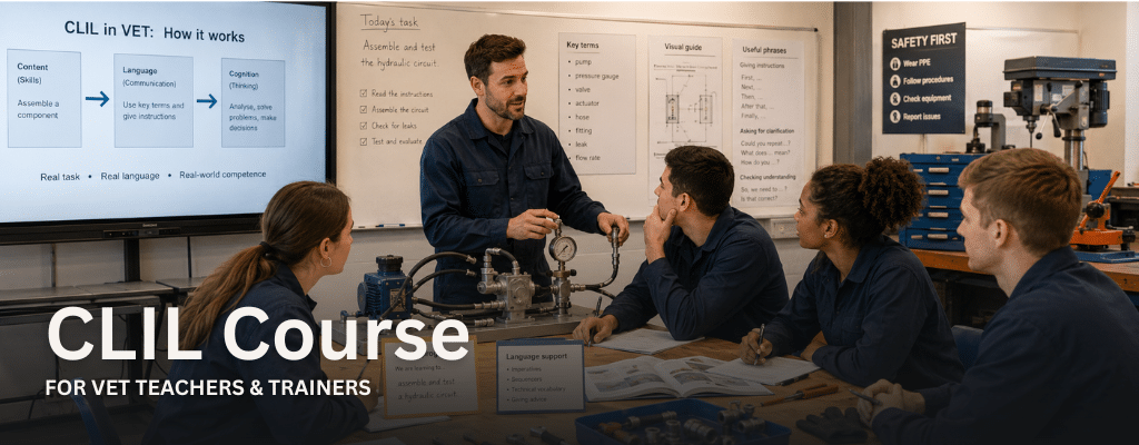 CLIL Course for VET Teachers and Trainers